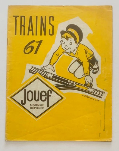 Ancien catalogue trains jouef - trains,