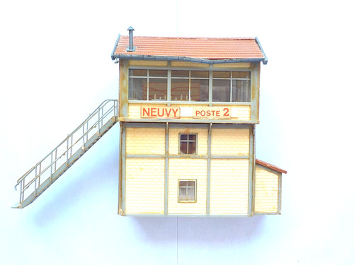 Décor maquette jouef poste - jouef,